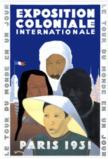 affiche poster exposition coloniale paris 1931