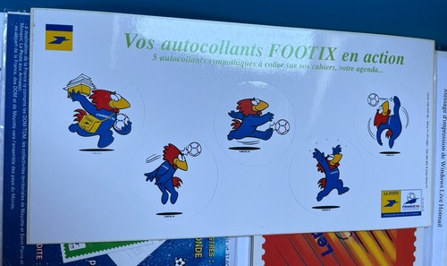 Feuille coupe monde 98 - du,