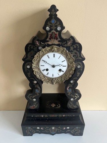 Pendule napoléon iii bois - pendule,