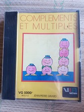 Jeu VG 5000 Compléments et multiples Mathématiques Jeu éducatif