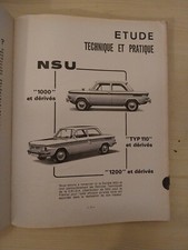 Revue Technique NSU 1000 1200