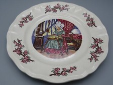 Assiette décorative Confectionneuse - Ma Normandie Sarreguemines