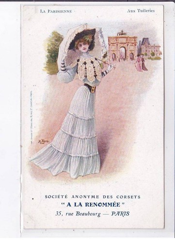 Publicite les corset a - :, "a