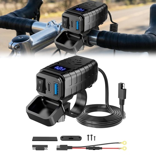 Prise usb moto etanche 12v - prise,
