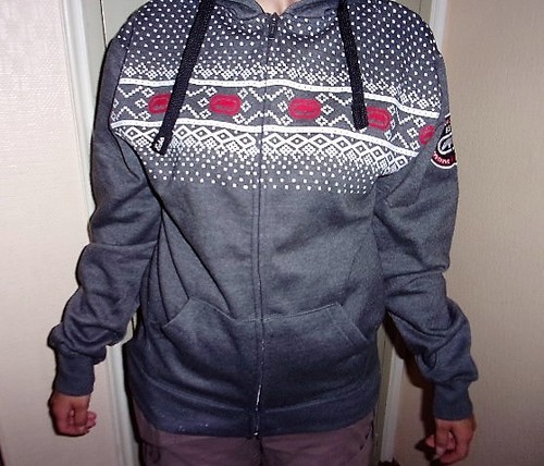 Ecko unltd veste sweat gris - veste,