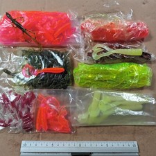 Lot pêche leurres souples