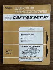 Revue Technique Carrosserie FORD ESCORT - #27 C de 1969