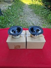 PAIRE DE MEDIUMS BOOMERS 13CM MICROMEGA MY SPEAKER NEUF NEW