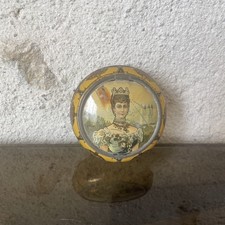 BONBONS MARTEL Nantes - Perles d'or - Boite ancienne tole lithographiée   1900