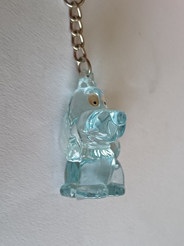 Porte clé figurine chien - clé, bill