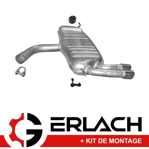 Silencieux arriere pour seat - pour,