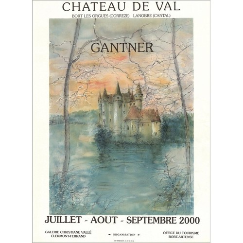 Gantner bernard lithographie - gantner,