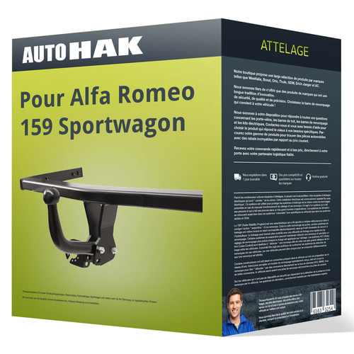 Attelage pour alfa romeo 159 - alfa,