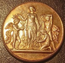 Médaille argent - Comice agricole de la Réole (Gironde 33) NEUF ! par Borrel