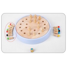 Memory Match Chess En Bois