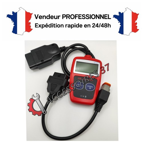 Lecteur moto obdii câble - lecteur, et