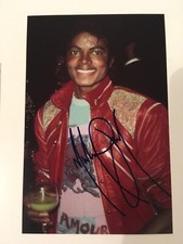 Michael jackson signed - -,