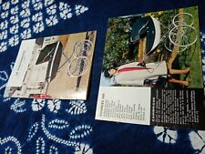 Vintage-Lot 2 Brochures Publicitaires Poussette-la pouponnière-voiture enfant ! 