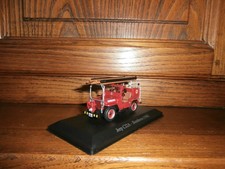 JEEP CJ2A Pompiers Bomberos (1946) - 1/43 Voiture Miniature SALVAT Diecast Car