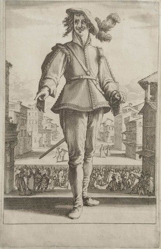 Gravure xviie sur vergé - sur,