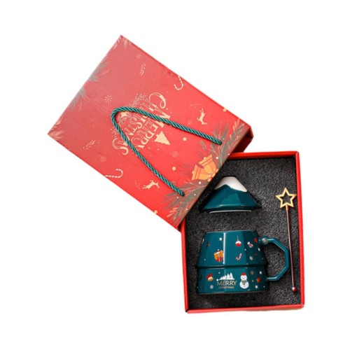 Tasse noël céramique - de, en