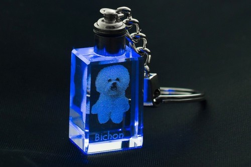 Crystal animals bichon - crystal,
