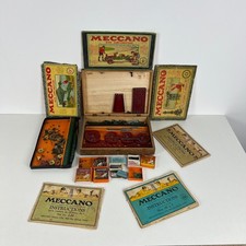 Jeux ancien boite Meccano avec 3 notices