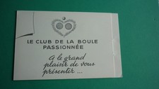 CARTE DOUBLE HUMOUR / PETANQUE