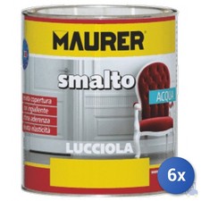 6X ÉMAIL ACRYLIQUE À L'EAU