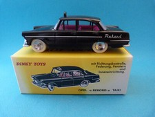 OPEL Rekord Taxi noir  - DINKY