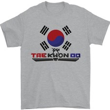 Taekwondo Fighter Mélange Arts Martiaux Mma T-Shirt 100% Coton