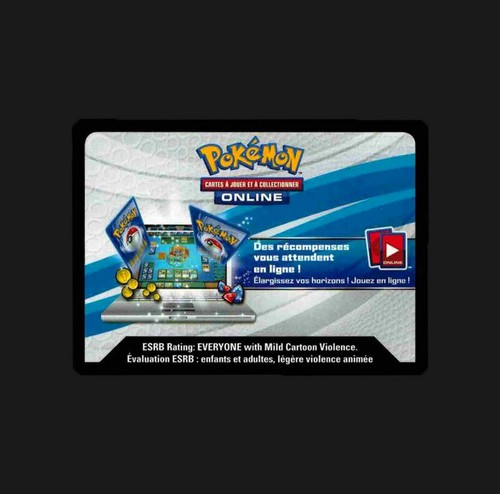 Code pokémon online boite - code,