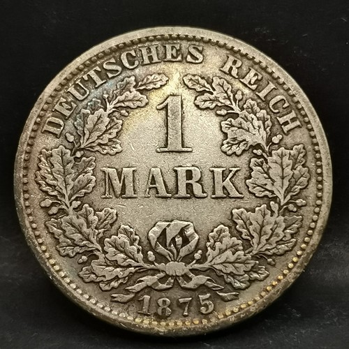 Mark 1875 stuttgart argent - 1, f