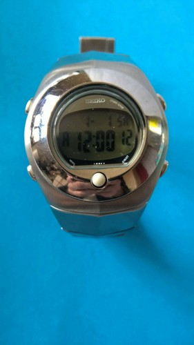 Montre bracelet quartz - quartz, lcd