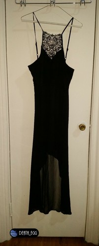 Material girl black dress - material,
