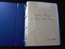 Documents philatéliques officiels années 1989 et 1990 complètes en classeur