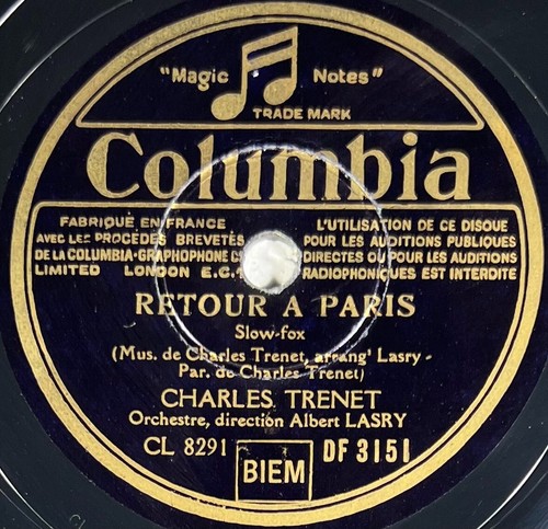 Charles trenet retour - charles, :
