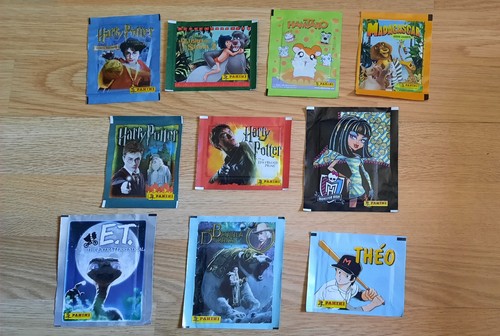 Lot pochettes panini hp - lot, :hp