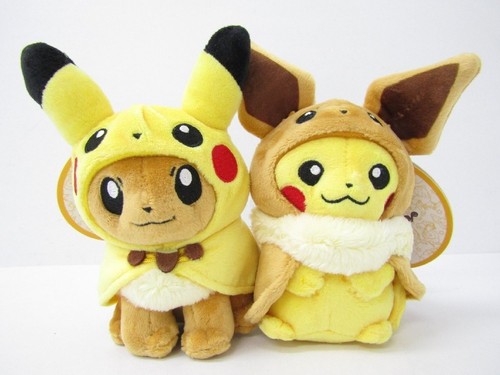 Peluche mascotte poncho - , evoli