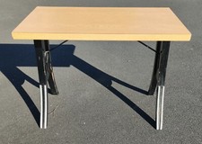 Table De Bistrot Vintage/pieds "Eiffel" +Alu/table bar ancien/4 places
