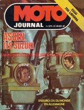 MOTO JOURNAL  273 LAVERDA SF