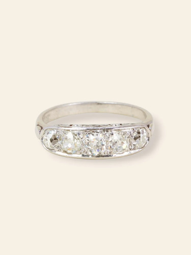 Bague jarretie platine - bague,