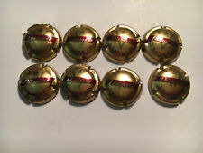 CAPSULES DE CHAMPAGNE CUVÉE DIAMANT DE VRANKEN LOT DE HUIT