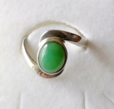 Bague en Chrysoprase Taille 56