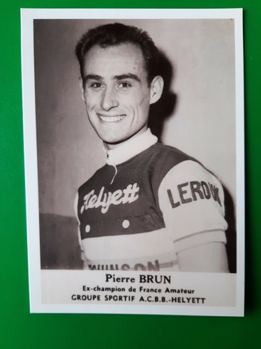 Cyclisme carte cycliste pierre - cycliste,