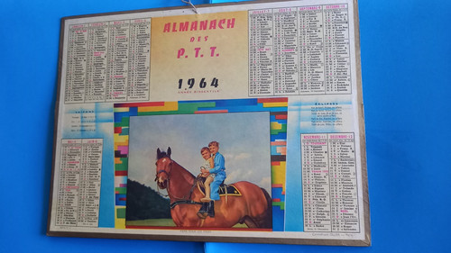 Calendrier almanach des - calendrier,