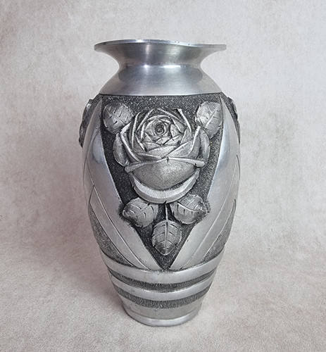 Vase duchevalier métal - vase,