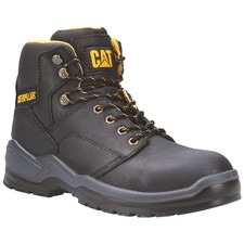Chaussure de Sécurité Montante – Caterpillar STRIVER Noir S3 SRC – Cuir + PU – S