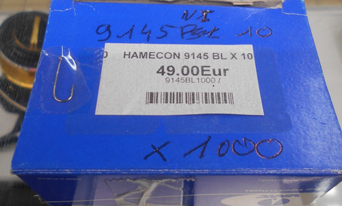 Hameçon simple vmc 9145 - simple, 10