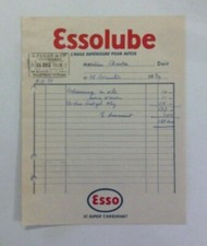 Facture lettre automobile